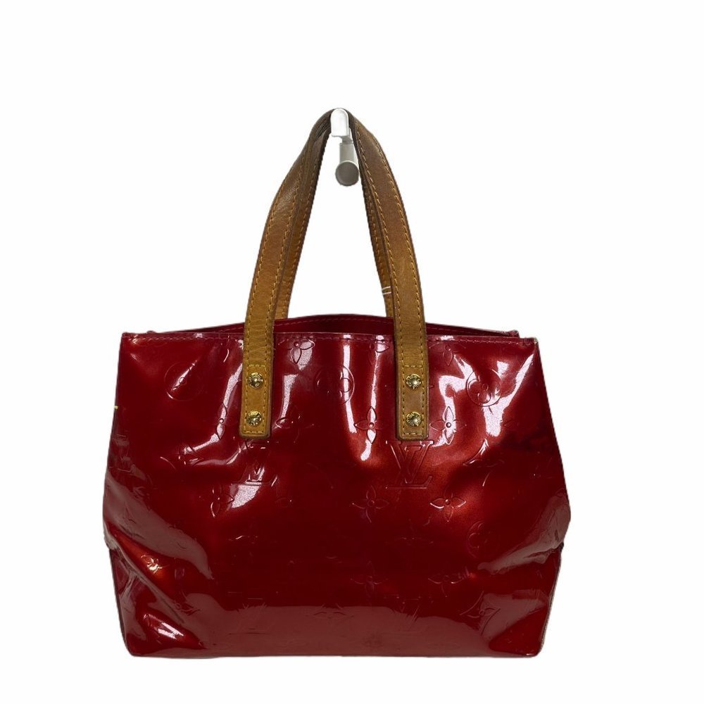 Louis Vuitton Tote Bag Read PM Red Vernis 009188M - Picture 1 of 13